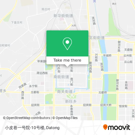 小皮巷一号院-10号楼 map