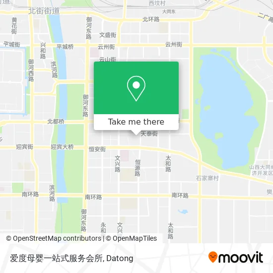 爱度母婴一站式服务会所 map