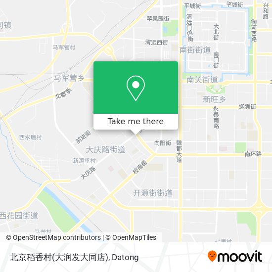 北京稻香村(大润发大同店) map