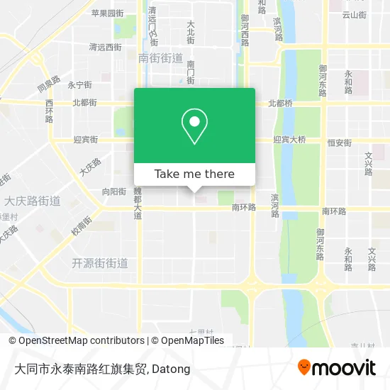 大同市永泰南路红旗集贸 map