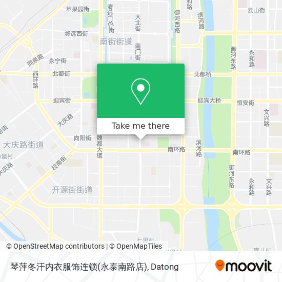 琴萍冬汗内衣服饰连锁(永泰南路店) map