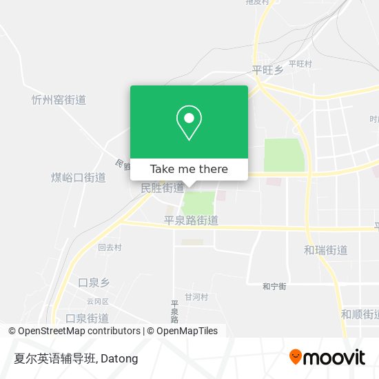 夏尔英语辅导班 map