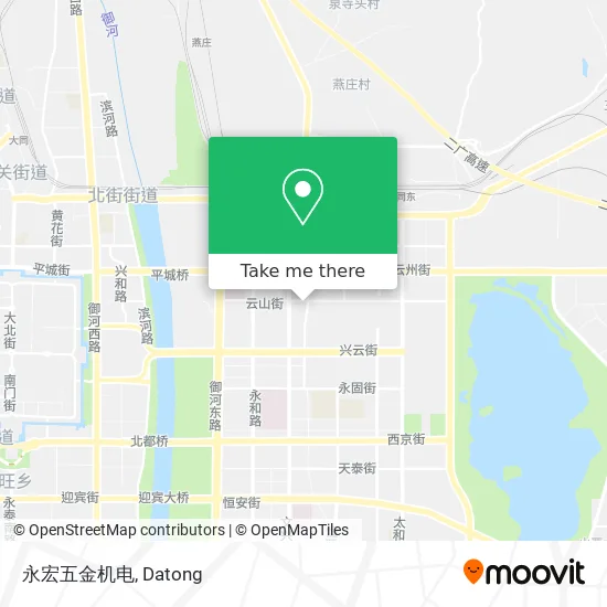 永宏五金机电 map