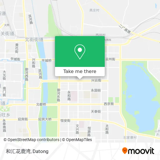 和汇花鹿湾 map