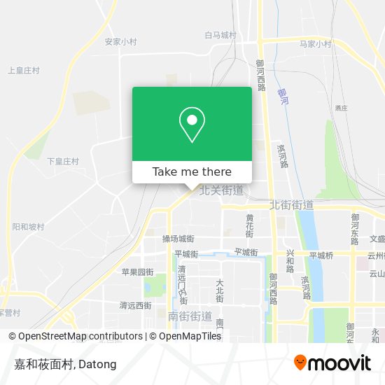 嘉和莜面村 map
