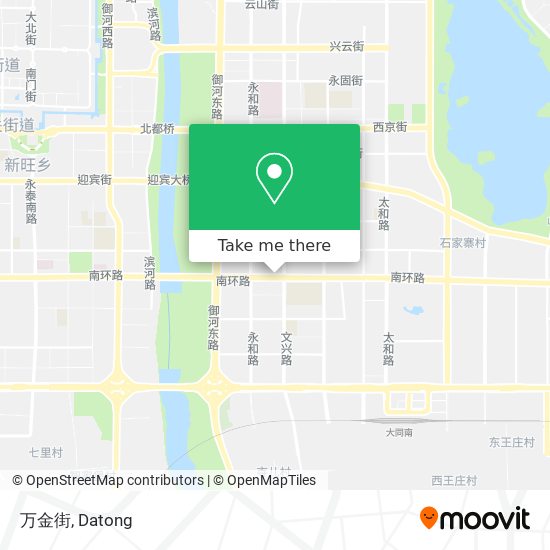 万金街 map