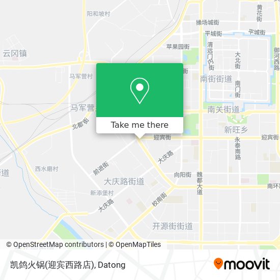 凯鸽火锅(迎宾西路店) map