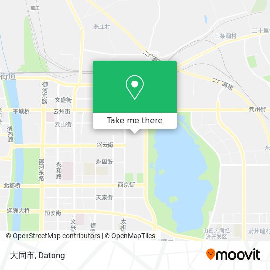 大同市 map