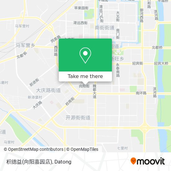积德益(向阳嘉园店) map