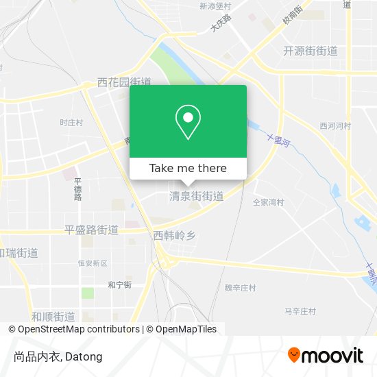 尚品内衣 map