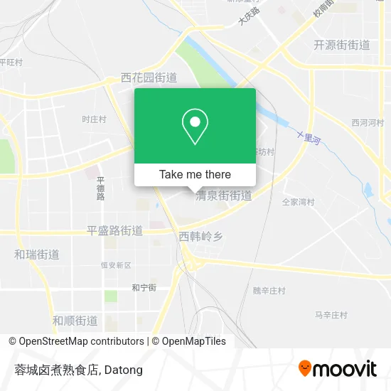 蓉城卤煮熟食店 map