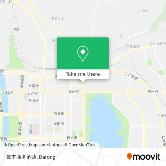 鑫丰商务酒店 map