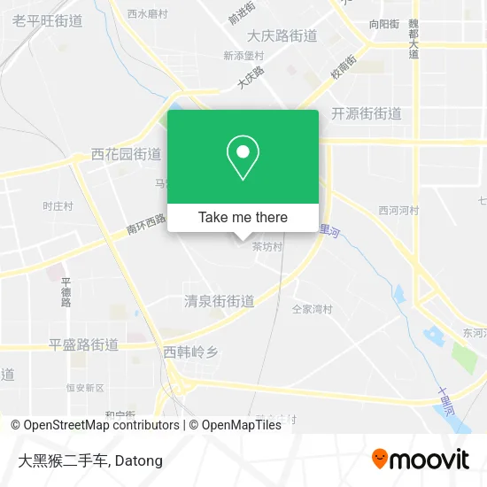 大黑猴二手车 map