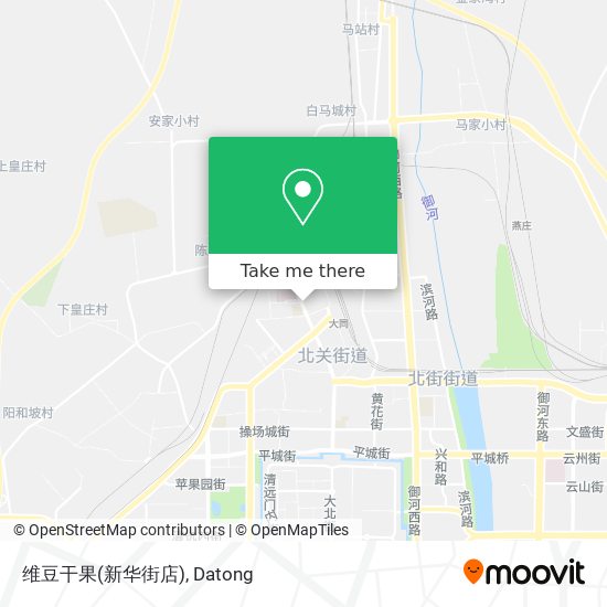 维豆干果(新华街店) map