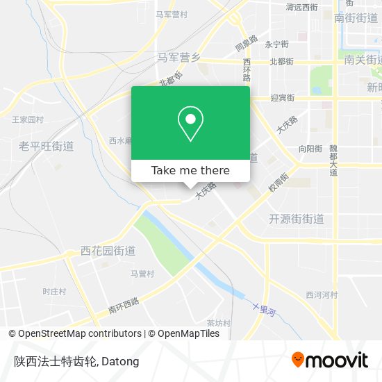 陕西法士特齿轮 map