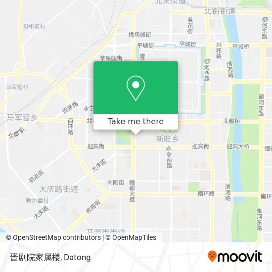 晋剧院家属楼 map
