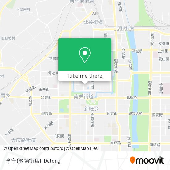 李宁(教场街店) map