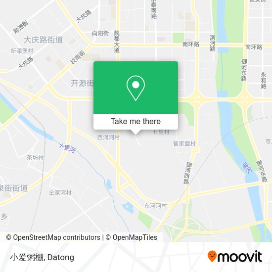 小爱粥棚 map