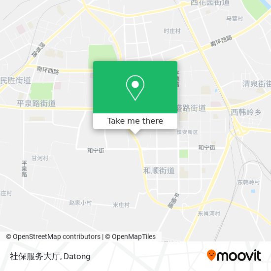 社保服务大厅 map