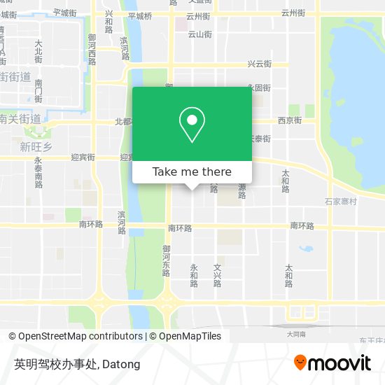 英明驾校办事处 map