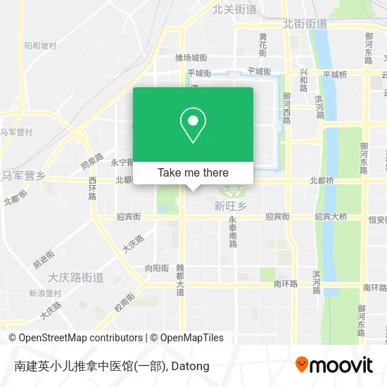 南建英小儿推拿中医馆(一部) map