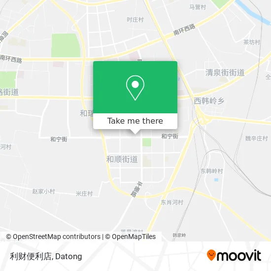 利财便利店 map