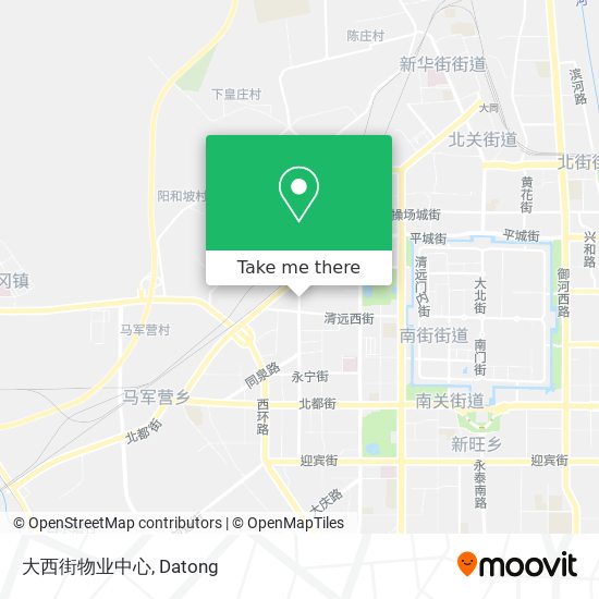 大西街物业中心 map
