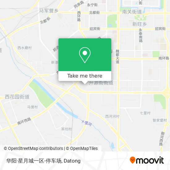 华阳·星月城一区-停车场 map
