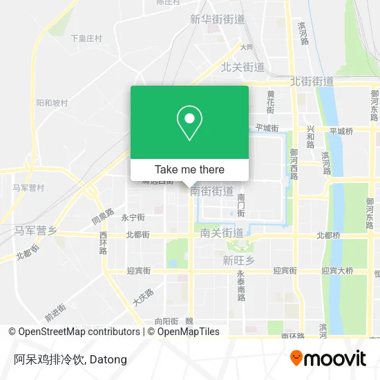 阿呆鸡排冷饮 map