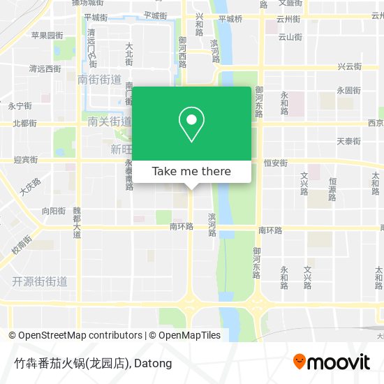 竹犇番茄火锅(龙园店) map