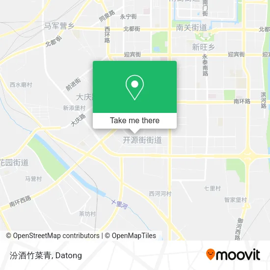 汾酒竹菜青 map