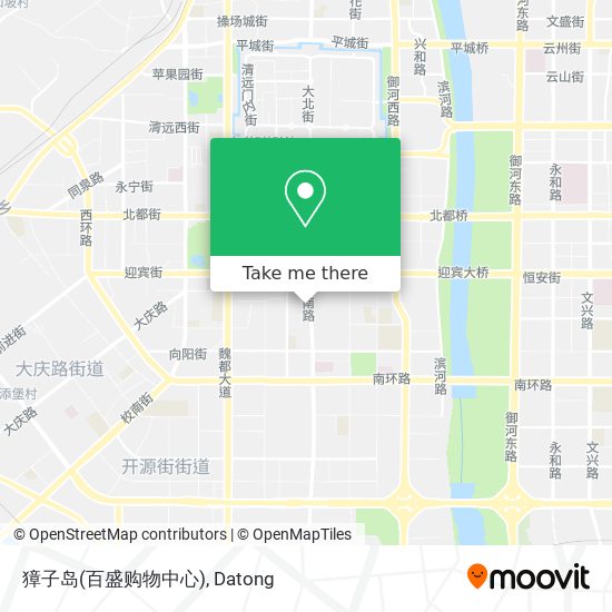 獐子岛(百盛购物中心) map