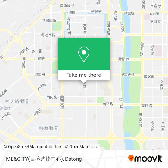 ME&CITY(百盛购物中心) map