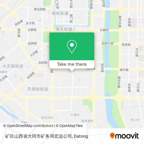 矿区山西省大同市矿务局宏远公司 map