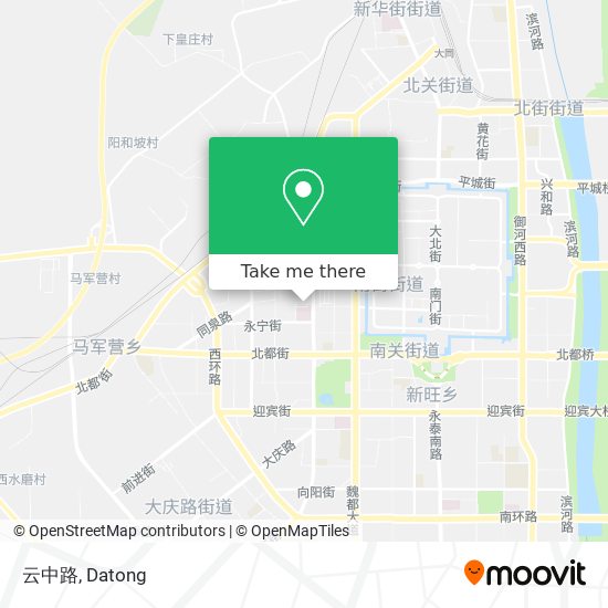 云中路 map