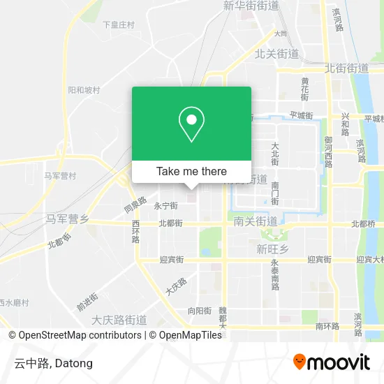 云中路 map