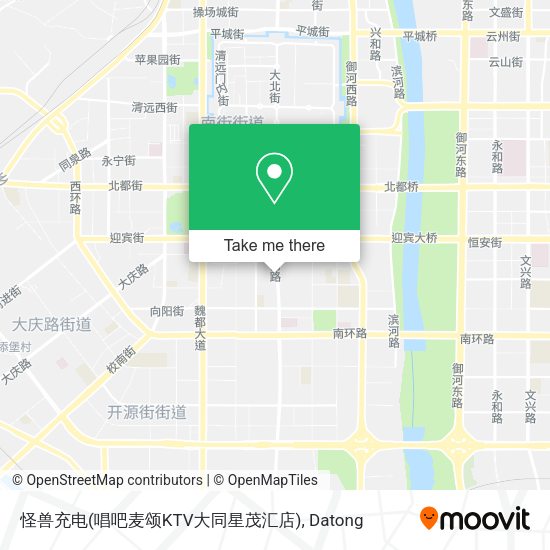 怪兽充电(唱吧麦颂KTV大同星茂汇店) map