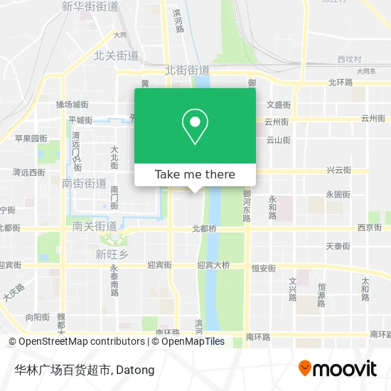 华林广场百货超市 map