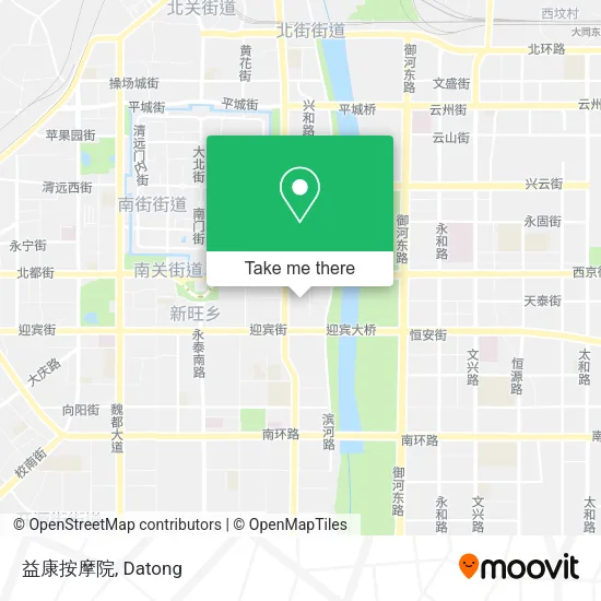 益康按摩院 map