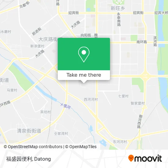 福盛园便利 map