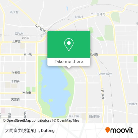 大同富力悦玺项目 map