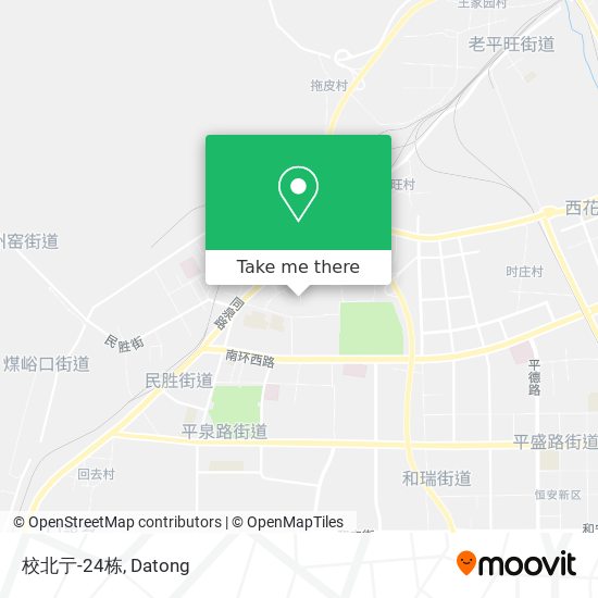 校北亍-24栋 map