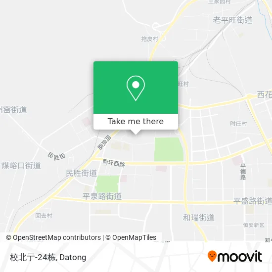 校北亍-24栋 map
