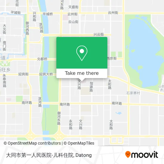 大同市第一人民医院-儿科住院 map