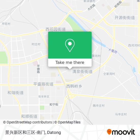 景兴新区和三区-南门 map