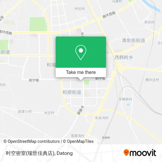 时空密室(瑞世佳典店) map