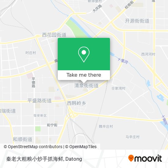 秦老大粗粮小炒手抓海鲜 map