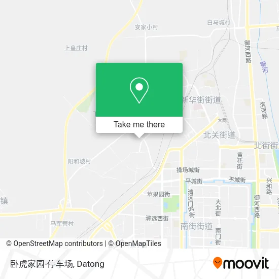 卧虎家园-停车场 map
