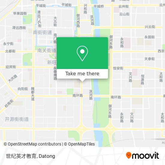 世纪英才教育 map