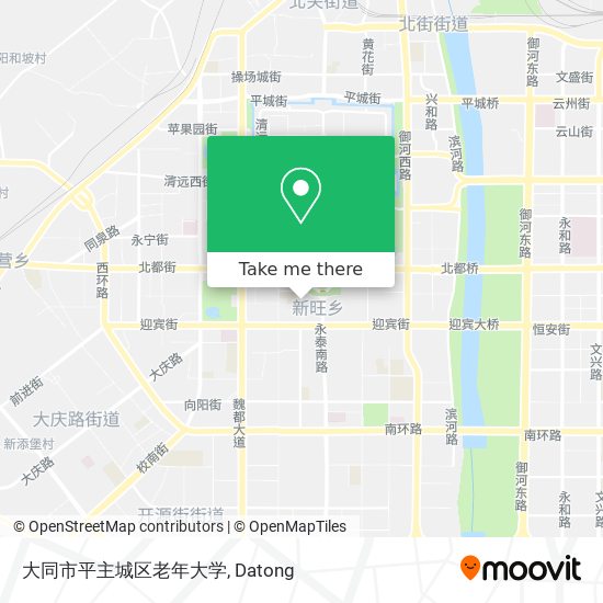 大同市平主城区老年大学 map